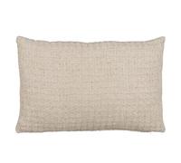 BigBuy Home Coussin Coton Lin Gris 40 x 60 cm