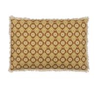 BigBuy Home Coussin en Coton Marron Beige 60 x 40 cm