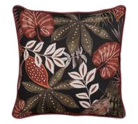 BigBuy Home Coussin Feuilles 60 x 60 cm 100% Coton