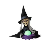BigBuy Home Décoration Halloween Sorcière 75 x 23 x 50 cm