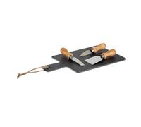 BigBuy Home Ensemble de dégustation Planche à fromage, Multicolore, Standard
