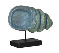BigBuy Home Figurine décorative Bleu Marron Vert Escargot 38 x 20 x 33 cm