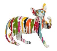 BigBuy Home Figurine décorative Chat 32 x 13 x 28,5 cm