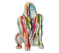 BigBuy Home Figurine décorative Gorille 20,5 x 19,5 x 30,5 cm