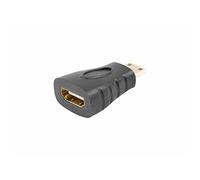 BigBuy Home Lanberg AD-0037-BK Adaptateur Mini HDMI vers HDMI Noir