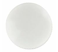 BigBuy Home Lot de 6 Bases pour gâteau en Papier Blanc 28 cm (36 unités)