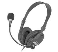 BigBuy Home Natec Headphones with Microphone
