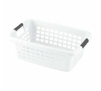 BigBuy Home Panier à linge avec poignées Blanc 70 L (6 unités)