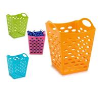 BigBuy Home Panier à Pinces en polyéthylène 13 x 17 x 13 cm (12 unités)