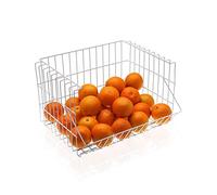 BigBuy Home Panier métal APILABLE BL, Multicolour, One Size