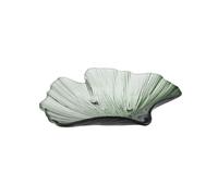 BigBuy Home Plateau vert coquillage 17 x 16 cm