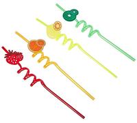 BigBuy Home S3601904 Lot de 4 pailles Multicolore 2,5 x 26 x 2,5 cm