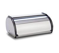 BigBuy Home S3605712 Boîte à pain en acier inoxydable, 28 X 19 X 42 cm, divers matériaux, multicolore