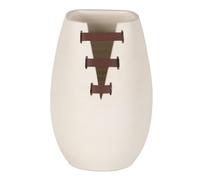 BigBuy Home Vase Blanc céramique 20 x 20 x 30 cm