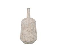 BigBuy Home Vase crème Fer 20 x 20 x 40,5 cm