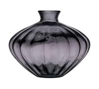BigBuy Home Vase Gris Verre recyclé 19 x 19 x 14 cm