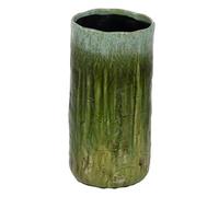 BigBuy Home Vase Vert en céramique 21 x 21 x 41 cm