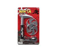 BigBuy Kids - Kit d'armes de Guerrier Ninja, Multicolore (S1131476)