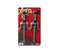 BigBuy Kids - Kit d'armes de Guerrier Ninja, Multicolore (S1131477)