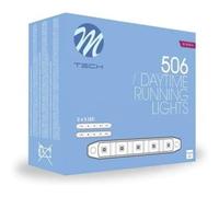 BigBuy M-Tech Lumière LED, blanc, taille unique