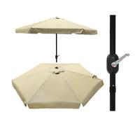 BigBuy Outdoor Parasol multicolore, standard, multicolore, Estándar
