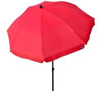 BigBuy Productos de hogar Parasol Aktive rouge 240 x 230 x 240 cm (6 unités), rouge, Estándar, Bohème