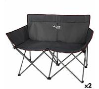 BigBuy Productos Deportivos 12667 Canapé, Adulte, Unisexe, Noir, Standard