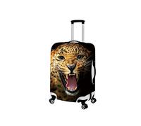 Bigcardesigns Housses de bagage de voyage élastiques pour valise de 45,7 à 76,2 cm, léopard, S(18"-21"cover), Numérique