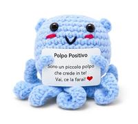 BigDaddy Positive, 7,5 cm Inspiratrice Mignon et Intéressant Poupée de Laine (Poulpe)