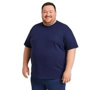 Bigdale Super Premium Bigsize T-Shirt | T-Shirt Grande Taille 3XL - 15XL | T-Shirt Grande Taille pour Homme en Coton avec col Rond | en différentes Couleurs | Bleu, 8XL