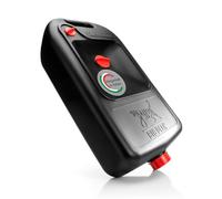 BigDean Bidon de vidange d'huile noir 10 l - Réservoir d'huile avec filtre - Carter d'huile en plastique robuste - Aide à la récupération pour les vidanges - Rangement pratique des liquides - Fabriqué