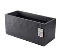 BigDean Grand pot de fleurs extérieur env. 100 cm aspect ardoise