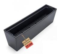 BigDean Jardinière rectangulaire de 77 cm de long avec insert réservoir d'eau