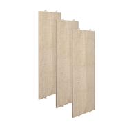 BigDean Lot de 3 griffoirs d'angle pour chat - 80 cm | Griffoir mural pour chats