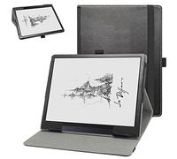 Bige Étui portefeuille en cuir synthétique avec support pliable pour BOOX Tab Ultra/BOOX Tab Ultra C 10,3" Noir