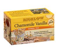 Bigelow Chamomile Vanilla Herbal Tea With Honey, 20 Count (Pack of 6)