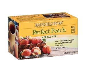 Bigelow Tea Perfect Peach Tisane, boîtes de 20 boîtes (lot de 6)