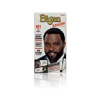 Bigen EZ Colour for Men | Couvre les cheveux et la barbe gris en 10 min | Formule sans taches - M1 Noir de Jais