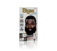 Bigen EZ Colour for Men | Couvre les cheveux et la barbe gris en 10 min | Formule sans taches - M3 Brun Foncé