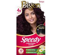 Bigen Speedy Conditioning Colour | Covered grey hair in 10 min | Without ammonia | With natural herbal extracts - Burgandy Brown 4B