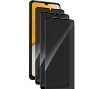 Bigflyants Lot de 3 films de protection d'écran de confidentialité pour Samsung Galaxy A12/A13/A13 LTE/A32 5G / A03S / A02S / A04E / A04S, film en verre trempé anti-espion, couverture complète,