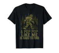 Bigfoot A Pop Pop Like Me is Hard to Find Fête des Pères Popp T-Shirt