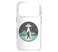Bigfoot Abduction! Vintage Sasquatch & UFO Alien Graphic Coque pour iPhone 17 Pro
