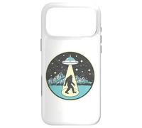 Bigfoot Abduction! Vintage Sasquatch & UFO Alien Graphic Coque pour iPhone 17 Pro Max