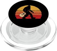 Bigfoot & Acoustic Guitar Country Rock Bluegrass Music PopSockets PopGrip pour MagSafe