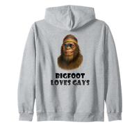"Bigfoot aime les gays", LGBTQ, gay-prime Sweat à Capuche