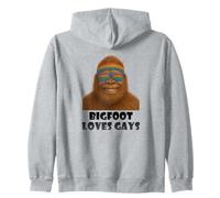 "Bigfoot aime les gays", LGBTQ, gay-prime Sweat à Capuche