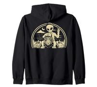 Bigfoot Alien Boy Adventure Sasquatch OVNI Sweat à Capuche