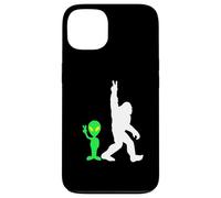 Bigfoot & Alien Conspiracy Theory Bigfoot & Alien Coque pour iPhone 13