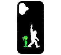 Bigfoot & Alien Conspiracy Theory Bigfoot & Alien Coque pour iPhone 16 Plus